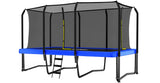 1500LBS Capacity Rectangle Trampoline 10X17FT Zupapa Outdoor Square Gymnastics Trampolines