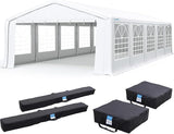 Quictent Premium 20x32 Reinforced Heavy Duty Party Tent with Storage Bags