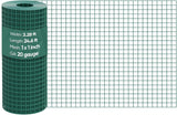 Quictent 3.3 x 25 FT Hardware Cloth for Chicken Coop, 1 inch 20 Gauge Dark Green Vinyl Coated Chicken Wire Mesh, Predator Proof Chicken Fence, Garden Netting