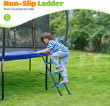 ORCC Kids Trampoline, 1200LBS Weight Capacity Outdoor Trampoline 16 15 14 12 10 8FT Yard Trampolines for Kids Adults