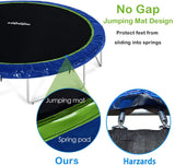 Zupapa Saffun 14' Trampoline With Safety Enclosure