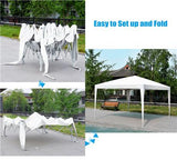 Quictent Upgraded Privacy 10' x 10' Pop Up Canopy-White