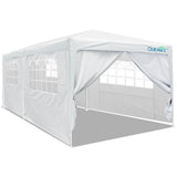 Quictent 10' x 20' Party Tent With 4 Window Sides-White