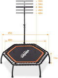 Zupapa Fitness Trampoline with Adjustable Handrail Bar ââââââââââââ‚?Hexagon