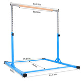 Zupapa Adjustable Height 3'-5' 400 lbs Gymnastic Training Bar