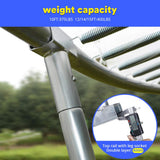 ORCC Upgraded 10' Trampoline with Safety Enclosure In-Net