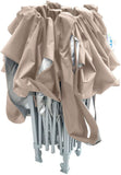 Quictent No-Side 10' x 20' Heavy Duty Pop Up Canopy-Beige