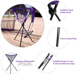 Zupapa Baseball Softball Practice Combo - 7 X 7 Feet Net Purple