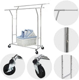 HOKEEPER 400 LBS Load Capacity Heavy Duty Commercial Grade Clothing Garment Rack
