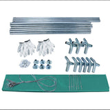 Quictent 10¡¯x20¡¯ Carport Heavy Duty Car Canopy Galvanized Car Boat Shelter with 4 Reinforced Steel Cables Green

