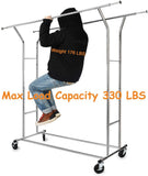 HOKEEPER 400 LBS Load Capacity Heavy Duty Commercial Grade Clothing Garment Rack
