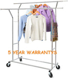 HOKEEPER 400 LBS Load Capacity Heavy Duty Commercial Grade Clothing Garment Rack