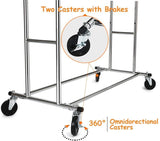 HOKEEPER 400 LBS Load Capacity Heavy Duty Commercial Grade Clothing Garment Rack