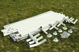 Quictent 20' x 10' Gable Roof Carport-Gray