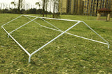 Quictent 20' x 10' Gable Roof Carport-Gray