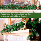 AnotherMe 9' Decoration Garland With 50 LED Lights