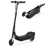 MAXTRA UL Certified Upgraded E100 Adjustable Handlebar Folding Electric Scooter-Black