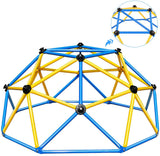 Zupapa Experience Ultimate Fun with The 2025 Upgraded Decagonal Geo Dome Climber - Supports 750LBS and Easy Assembly for Kids (Blue, 6FT)
