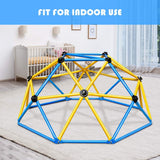 Zupapa Experience Ultimate Fun with The 2025 Upgraded Decagonal Geo Dome Climber - Supports 750LBS and Easy Assembly for Kids (Blue, 6FT)