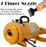 Free Paws Pet Grooming Dryer-Yellow