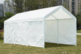 Quictent 20' x 10' Heavy Duty Carport Gazebo Canopy Party Tent Garage Car Shelter White