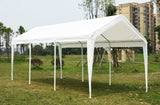 Quictent 20' x 10' Heavy Duty Carport Gazebo Canopy Party Tent Garage Car Shelter White