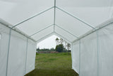Quictent 20' x 10' Heavy Duty Carport Gazebo Canopy Party Tent Garage Car Shelter White