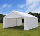 Quictent 13ftx20ft Carport Heavy Duty Car Canopy Galvanized Car Shelter with Reinforced Ground Bars