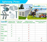 Quictent Upgraded 40' x 20' Big Party Tent-White