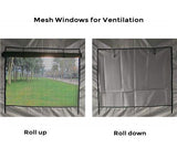 Quictent Upgraded Privacy 10' x 20' Pop Up Canopy-Royal Blue