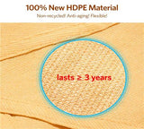 20'x16' 185G HDPE 98% UV Block Rectangle Shade Sail-Terracotta