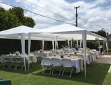 Quictent 10' x 30' Party Wedding Tent With 6 Sides-White