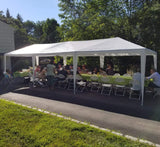 Quictent 10' x 30' Party Wedding Tent With 6 Sides-White
