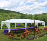 Quictent 10' x 30' Party Wedding Tent With 6 Sides-White