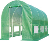 Quictent 12' x 7' x 7' Walk-in Greenhouse-Green