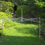 Quictent Upgraded Privacy 10' x 15' Pyramid Pop Up Canopy-Beige