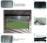 Quictent Upgraded Privacy 10' x 20' Pop Up Canopy-Black