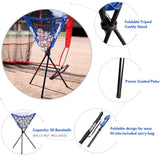 Zupapa Baseball Softball Practice Combo - 7 X 7 Feet Net Blue