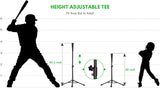 height adjustable tee, fit from kid to adult