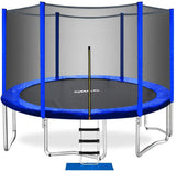 ORCC Upgraded 14' Trampoline with Safety Enclosure Out-Net