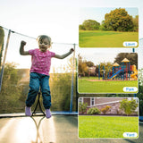 ORCC Upgraded 12' Trampoline with Safety Enclosure Out-Net