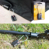 Quictent Heavy Duty Motorcycle Shelter Storage Garage Shield Tent with Lock Large Size