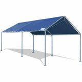 Quictent 10'x20'Carport Upgraded Heavy Duty Car Canopy Party Tent Shelter Tent -Blue